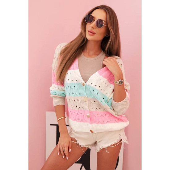 Sieviešu brūns/zils džemperis Sweet 33631 - Sievietēm Sieviešu brūns/zils džemperis Sweet Sieviešu džemperi