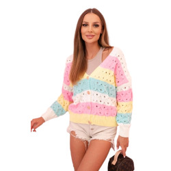 Sieviešu balts/dzeltens džemperis Sweet