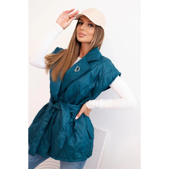 Sieviešu zilā veste Dion 33695 - Sievietēm Sieviešu zilā veste Dion Sieviešu vestes