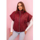 Sieviešu bordo krāsas veste Larin 33688 - Sievietēm Sieviešu bordo krāsas veste Larin Sieviešu vestes