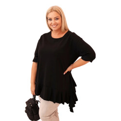 Sieviešu melna blūze Berin