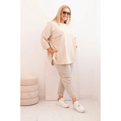 Sieviešu gaiši brūna blūze Margo