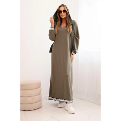 Sieviešu brūns brīvā laika kostīms Donan