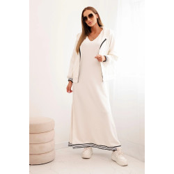 Sieviešu balts ikdienas komplekts Donan