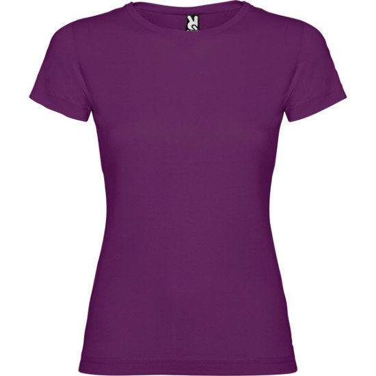 Sieviešu violets krekls Jamaika JAMAICATSHIRT - Apģērbs reklāmai Sieviešu violets krekls Jamaika T-krekls | Polo Roly