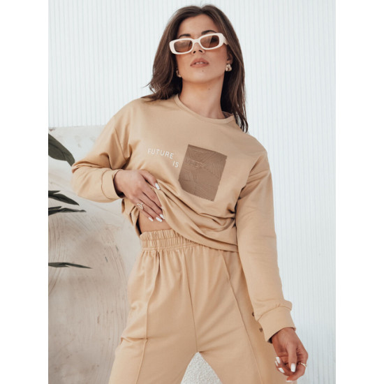Women's brown set Future AY1038 - For women Women's brown set Future Women's suits