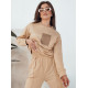 Women's brown set Future AY1038 - For women Women's brown set Future Women's suits