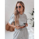 Women's grey tracksuit Sport Like AY1145 - For women Women's grey tracksuit Sport Like Women's suits