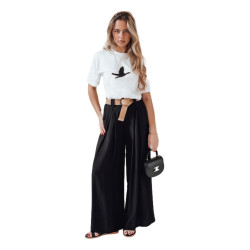 Sieviešu melnas bikses Mirelou Sieviešu melnas bikses Mirelou