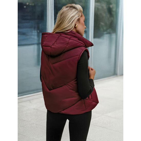 Sieviešu bordo krāsas veste Gusti Sieviešu vestes