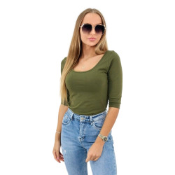 Sieviešu haki krāsas blūze Sonic Sieviešu haki krāsas blūze Sonic