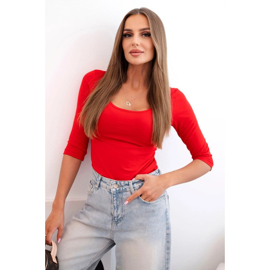Women's red blouse Sonic Blouses and shirts