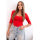 Women's red blouse Sonic Blouses and shirts
