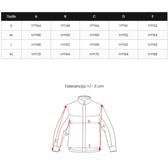 Sieviešu bordo krāsas jaka Marsi Sieviešu jakas