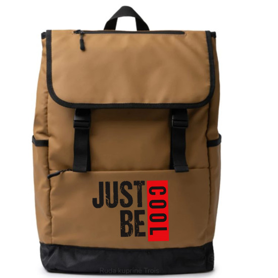 Brūna mugursoma Just be cool Mugursomas