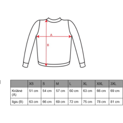 Melns džemperu komplekts Skulls vytis-bearded