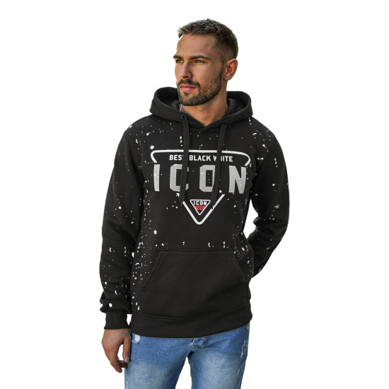 Vīriešu melns džemperis Best Vīriešu džemperi| Džemperi tiešsaistē