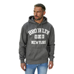 Vīriešu pelēks džemperis Brooklyn Vīriešu pelēks džemperis Brooklyn