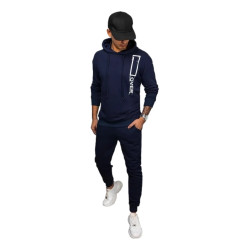 Vīriešu tumši zils komplekts Over