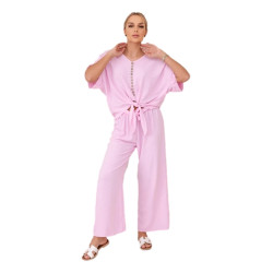 Sieviešu gaiši rozā komplekts Folk Sieviešu gaiši rozā komplekts Folk