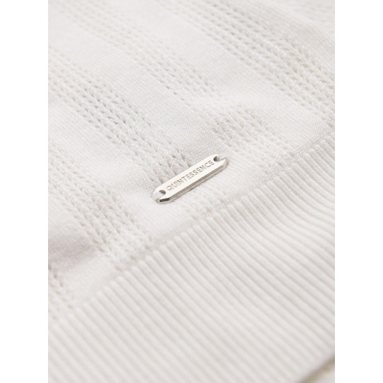 Vīriešu balts polo krekls Elegants V1 OM-POSS-0158 - T-krekls Vīriešu balts polo krekls Elegants POLO T-krekls