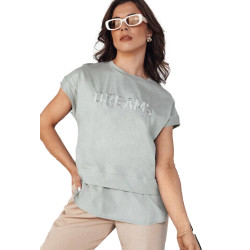 Sieviešu pelēks Dreams T-krekls Sieviešu pelēks Dreams T-krekls