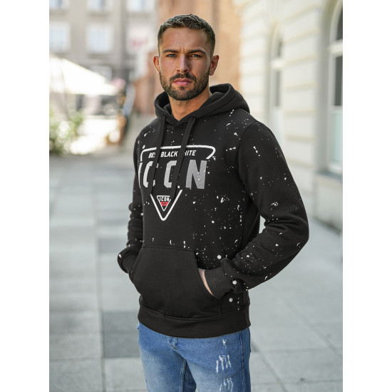 Vīriešu melns džemperis Best Vīriešu džemperi| Džemperi tiešsaistē