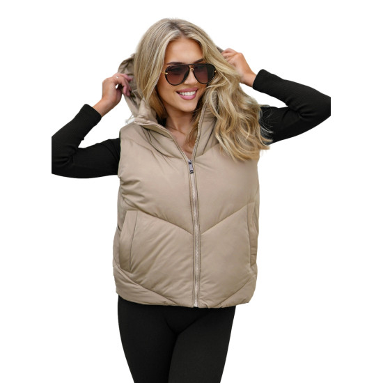 Sieviešu brūna veste Gusti Sieviešu vestes