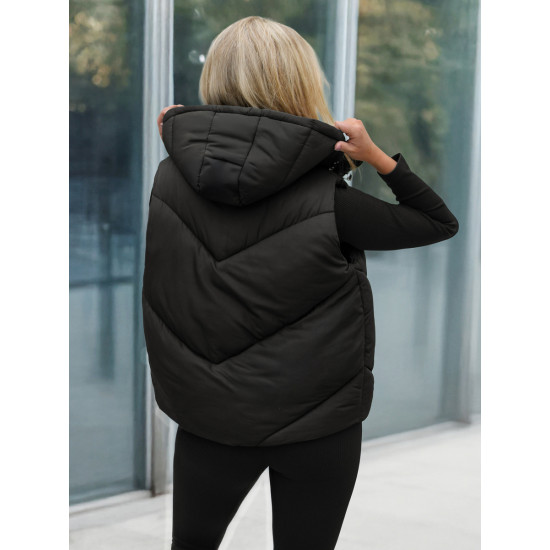 Sieviešu melna veste Gusti Sieviešu vestes