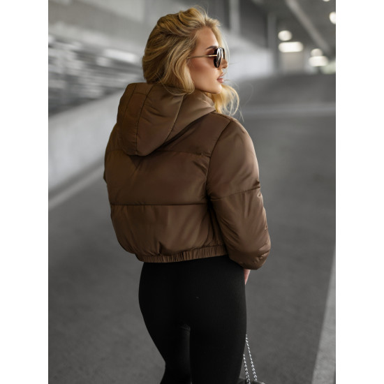 Sieviešu brūna jaka Trini Sieviešu jakas