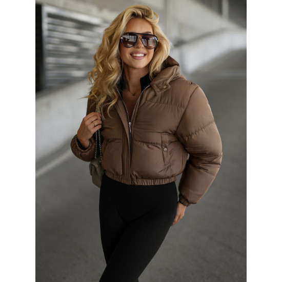 Sieviešu brūna jaka Trini Sieviešu jakas