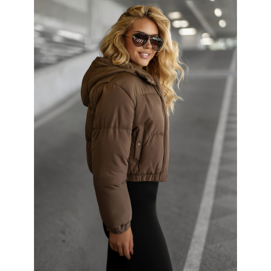 Sieviešu brūna jaka Trini Sieviešu jakas