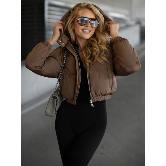 Sieviešu brūna jaka Trini Sieviešu jakas