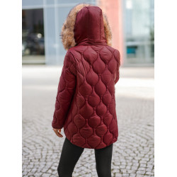 Sieviešu bordo krāsas jaka Mona Sieviešu bordo krāsas jaka Mona