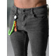 Men's dark grey jeans Aldan NB/MP0191G - Trousers Men's dark grey jeans Aldan Jeans and Joggers