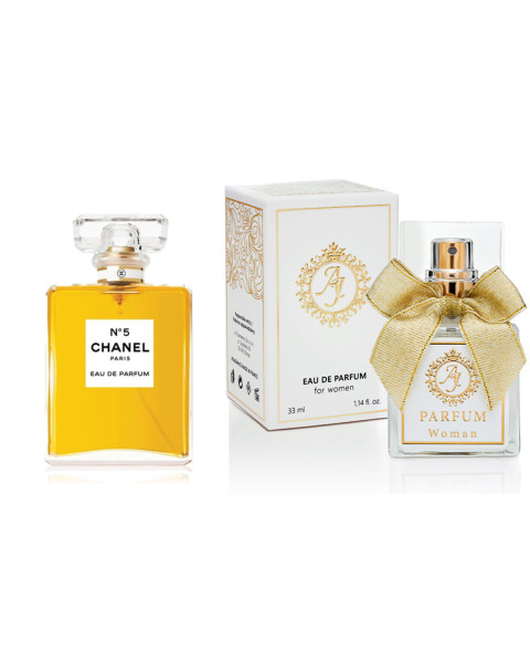 AJ Deluxe smaržas Nr. 101, iedvesmotas no Chanel - N°5, 100 ml EDP