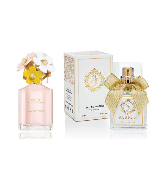 AJ Deluxe smaržas Nr. 122, iedvesmotas no Marc Jacobs - Daisy Eau So Fresh, 2 ml