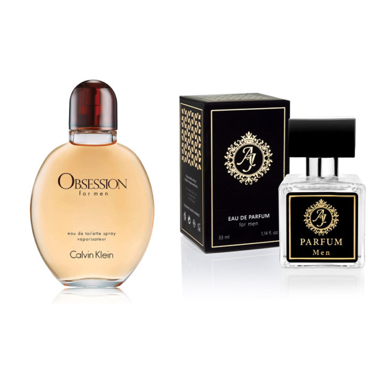 AJ Deluxe Nr203 smaržas, iedvesmotas no Calvin Klein - Obsession 2 ml AJDeluxe203-2 - AJ Deluxe AJ Deluxe Nr203 smaržas, iedvesmotas no Calvin Klein - Obsession 2 ml AJ Deluxe vīriešiem French Perfumes