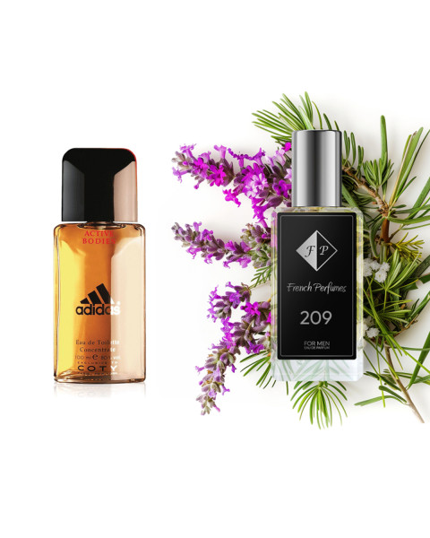 Smaržas Nr. 209, iedvesmotas no Adidas - Active Bodies, 104 ml EDP