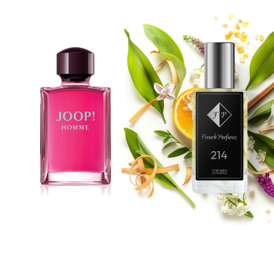 No214 smaržas, ko iedvesmojis Joop - Joop Homme 104 ml FP214-104 - Franču smaržas No214 smaržas, ko iedvesmojis Joop - Joop Homme 104 ml FP Vīrieši
