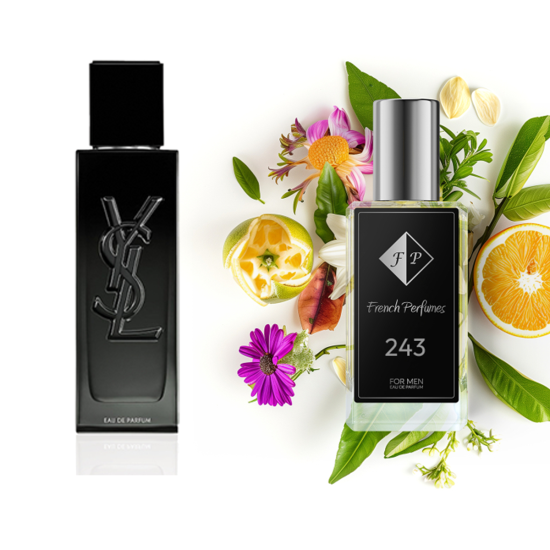No243 smaržas, ko iedvesmojis Yves Saint Laurent - MYSLF 33 ml EDP FP243-33 - Franču smaržas No243 smaržas, ko iedvesmojis Yves Saint Laurent - MYSLF 33 ml EDP FP Vīrieši French Perfumes