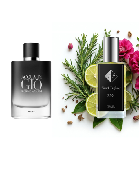Smaržas Nr. 329, iedvesmotas no Giorgio Armani Acqua Di Gio Parfum, 104 ml