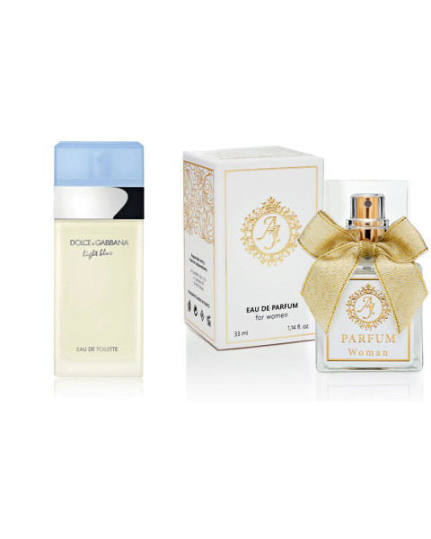 AJ Deluxe smaržas Nr. 36, iedvesmotas no Dolce&Gabbana - Light Blue, 100 ml EDP