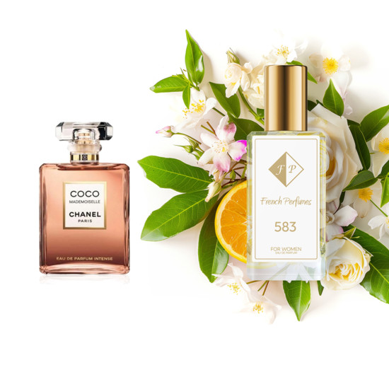 No583 smaržas, ko iedvesmojis Chanel - Coco Mademoiselle Intense 60 ml FP583-60 - Franču smaržas No583 smaržas, ko iedvesmojis Chanel - Coco Mademoiselle Intense 60 ml FP sievietēm French Perfumes