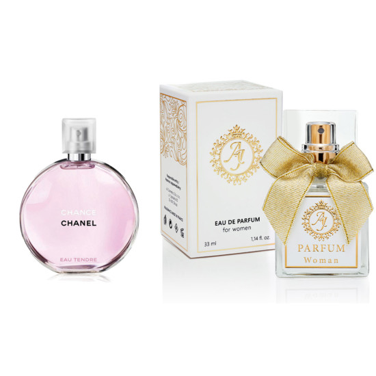 AJ Deluxe Nr59 smaržas, iedvesmojušās no Chanel - Chance eau Tendre 2 ml EDP AJDeluxe59-2 - Franču smaržas AJ Deluxe Nr59 smaržas, iedvesmojušās no Chanel - Chance eau Tendre 2 ml EDP FP sievietēm French Perfumes