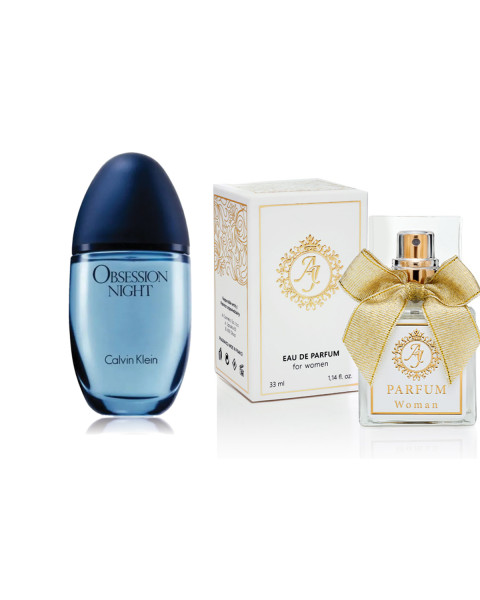 AJ Deluxe smaržas Nr. 69, iedvesmotas no Calvin Klein - Obsession Night, 100 ml EDP