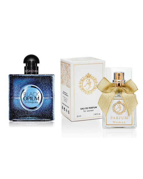 AJ Deluxe smaržas Nr. 727, iedvesmotas no Yves Saint Laurent - Black Opium Intense, 33 ml EDP