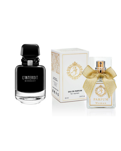 AJ Deluxe smaržas Nr. 736, iedvesmotas no Givenchy - l'interdit edp Intense, 33 ml EDP