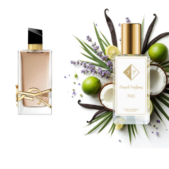 Nr790 smaržas, iedvesmotas no Yves Saint Laurent Libre Flower and Flames 33 ml FP790-33 - Franču smaržas Nr790 smaržas, iedvesmotas no Yves Saint Laurent Libre Flower and Flames 33 ml FP sievietēm French Perfumes