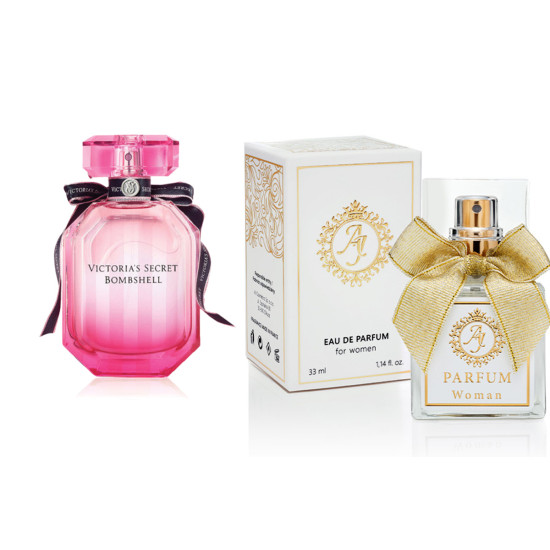AJ Deluxe Nr537 Victoria's Secret iedvesmotās smaržas - Bombshell 33 ml AJDeluxe537-33 - AJ Deluxe AJ Deluxe Nr537 Victoria's Secret iedvesmotās smaržas - Bombshell 33 ml AJ Deluxe Sievietes French Perfumes